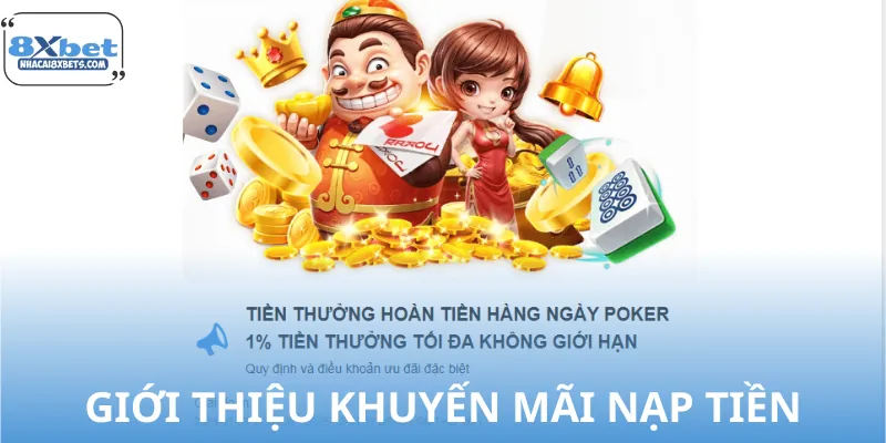 Giới thiệu sự kiện tặng tiền khi nạp tiền